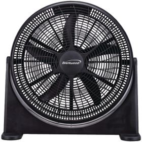 20IN HIGH VLCTY FAN BLK