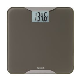 DIG GLS BATH SCALE TAUPE