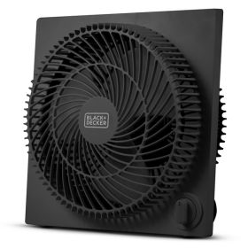 9IN BOX FAN BLK