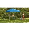 10x10 Slant Leg Blue Top Instant Canopy