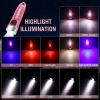 Small Mini Pocket LED Flashlight Torch Keychain Light Rechargeable Lamp BORUiT