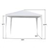 Patio Tent 10'x10' Party Tent Outdoor Gazebo Canopy Camping Shelter