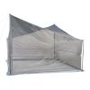 Tarp Shed, 9' x 9', with UV Protection and Roll Up Screen Wall