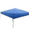 10x10 Slant Leg Blue Top Instant Canopy