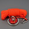 500KG Salvage Fishing Magnetic Stell Cup Holder Deep Sea Permanent Neodymium N52 Magnet with15m Rope Glovses Bag