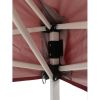 4' x 6' Outdoor Awning; Bright Red