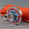 400BLS Strong Lifting N52 Permanent Magnets Fishing Magnet 20m Rope Grapping Hook Option Magnetic Material Ring Metal