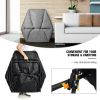 Oversized Foldable Leisure Camping Chair with Sturdy Iron Frame