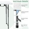 3-Level Height Adjustable Folding Table