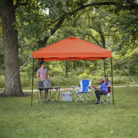 10' x 10' Navy Instant Outdoor Canopy (Color: beorange)