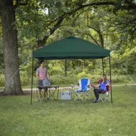 10' x 10' Navy Instant Outdoor Canopy (Color: Green)