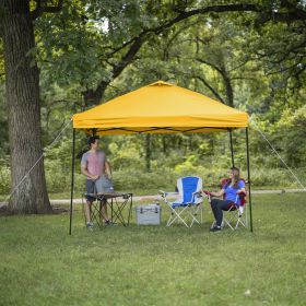 10' x 10' Navy Instant Outdoor Canopy (Color: Yellow)