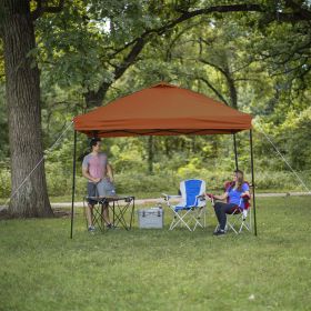 10' x 10' Navy Instant Outdoor Canopy (Color: Brown)