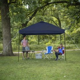 10' x 10' Navy Instant Outdoor Canopy (Color: Blue)