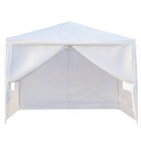 Canopy Tent for Patio Garden;  Outdoor Open Gazebo BBQ Tent for Air circulation;  Sunshade Shelter Pavilion for Party Wedding Catering Gazebo Garden B (Shape: 10' x 10' with 4 Sides)