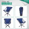 SUNNYFEEL Ultralight Folding Camping Chair, Portable Backpacking Chairs Lightweight, Small Compact Collapsible Camp Chair, Heavy Duty 300 LBS for Outd