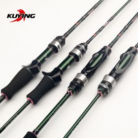 KUYING Teton 1.75m 5'10" 1.8m 6'0" Carbon Spinning Casting Stream Fast Speed Action Soft Lure Fishing Rod Pole Stick Cane (length: TTS510S)