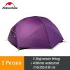 Naturehike Mongar 2 Tent 2 Person Camping Tent Ultralight 20D Nylon Backpacking Waterproof Tent Beach Outdoor Hiking Travel Tent