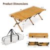 Portable Picnic Table with Carry Bag for Camping and BBQ